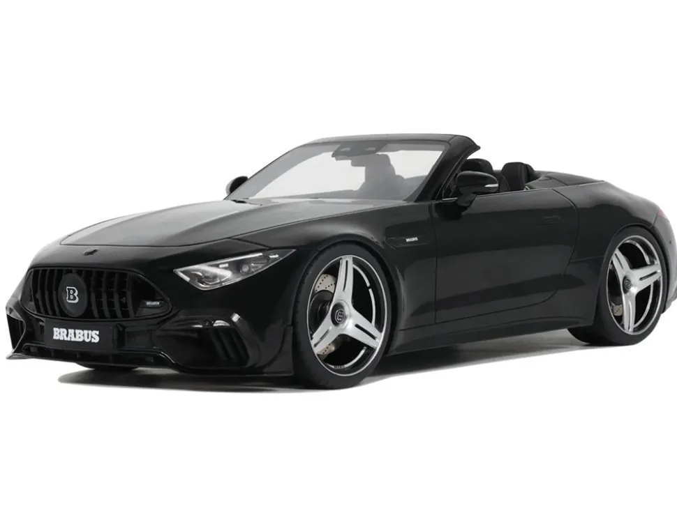 Brabus 750 BODO Buschmann Edition Obsidian Black 1/18 Model Car by GT Spirit