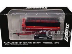 Brent 1398 Avalanche Grain Cart with Equalizer Tracks Red 1/64 Diecast Model by SpecCast