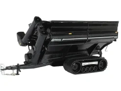 Brent 1398 Avalanche Grain Cart with Equalizer Tracks Black Metallic 1/64 Diecast Model by SpecCast