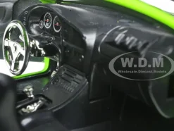 Brian's Mitsubishi Eclipse Green with Black Hood and Graphics