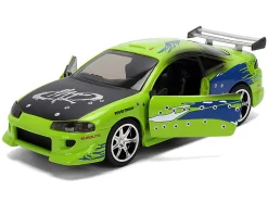 Brian's Mitsubishi Eclipse Green with Graphics (Damaged Version)