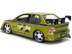 Brian's Mitsubishi Lancer Evolution VII Green Color Brush Finish
