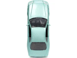 Brian's Nissan Skyline GT-R (BNR34) RHD (Right Hand Drive) Turquoise Metallic "Fast & Furious" Movie 1/32 Diecast Model Car by Jada