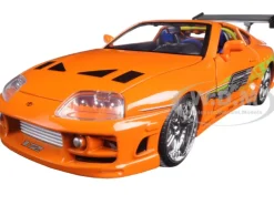 Brian's Toyota Supra Orange 
