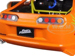 Brian's Toyota Supra Orange with Graphics