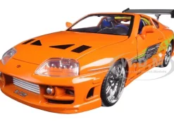 Brian's Toyota Supra Orange with Graphics