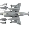British Aerospace Sea Harrier FA.2 Aircraft with Sea Eagle Missiles "ZH796" (2018) British Royal Navy "Air Power Series" 1/72 Diecast Model by Hobby Master