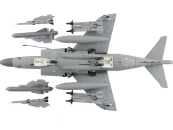 British Aerospace Sea Harrier FA.2 Aircraft with Sea Eagle Missiles "ZH796" (2018) British Royal Navy "Air Power Series" 1/72 Diecast Model by Hobby Master