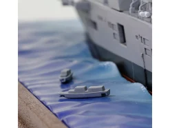 British HMS Invincible (R05) Aircraft Carrier Waterline Edition