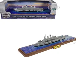 British HMS Invincible (R05) Aircraft Carrier Waterline Edition