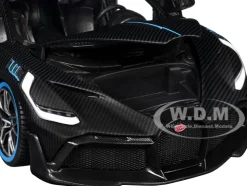 Bugatti Divo Carbon Fiber with Blue Accents 