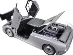 Bugatti EB110 GT Silver 1/18 Diecast Car Model Autoart 70979