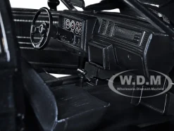 1987 Buick Grand National Black Metallic Blackbird Bigtime Muscle Series 1/24 Diecast Model Car Jada 34199