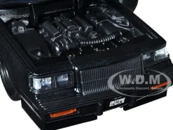 1987 Buick Grand National Black Metallic Blackbird Bigtime Muscle Series 1/24 Diecast Model Car Jada 34199