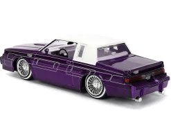 1987 Buick Grand National Candy Purple with Graphics and White Top and Interior