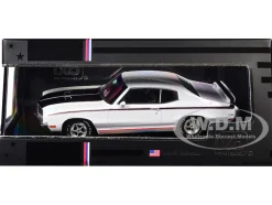1970 Buick GSX Apollo White with Black and Red Stripes 1/43 Diecast Model by IXO Models