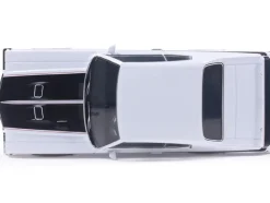 1970 Buick GSX Apollo White with Black and Red Stripes 1/43 Diecast Model by IXO Models
