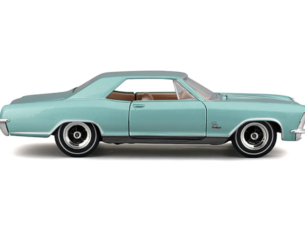 1965 Buick Riviera Gran Sport Light Blue Metallic "Special Edition" Series 1/26 Diecast Model Car by Maisto