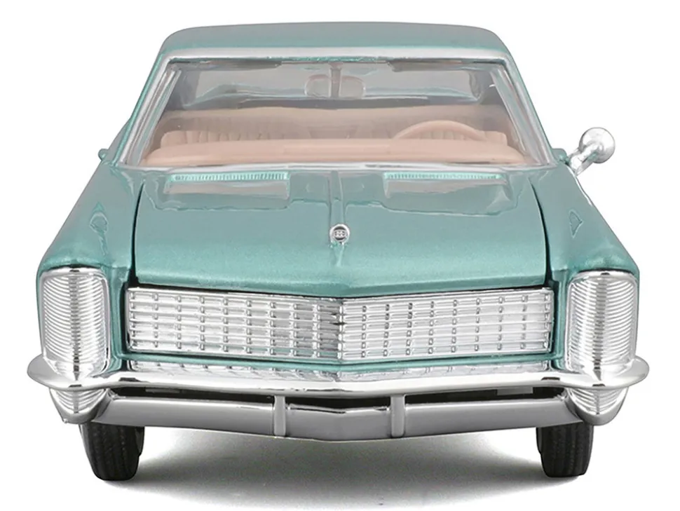 1965 Buick Riviera Gran Sport Light Blue Metallic "Special Edition" Series 1/26 Diecast Model Car by Maisto