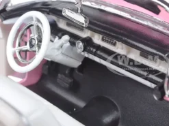 1957 Buick Roadmaster Pink 1/18 Diecast Model Car Motormax 73152