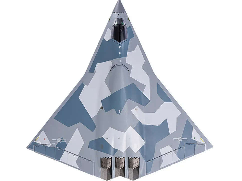 CAC J-36 Stealth Fighter Aircraft "Chinese Military" People’s Liberation Army Air Force 1/100 Diecast Model by Air Force 1
