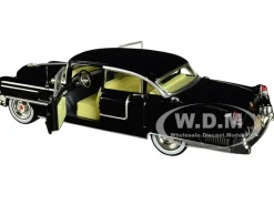 1955 Cadillac Fleetwood Series 60 Black The Godfather 1972 Movie 1/24 Diecast Model Car Greenlight 84091