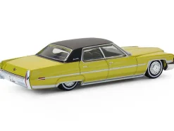 1971 Cadillac Sedan Deville Lowrider Gold Metallic with Black Top