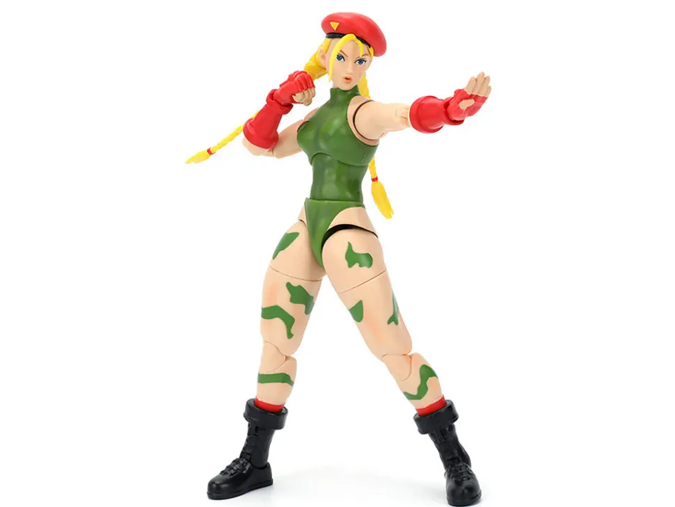 Cammy 6" Moveable Figure with Accessories and Alternate Head and Hands "Ultra Street Fighter II: The Final Challengers" (2017) Video Game Model by Jada