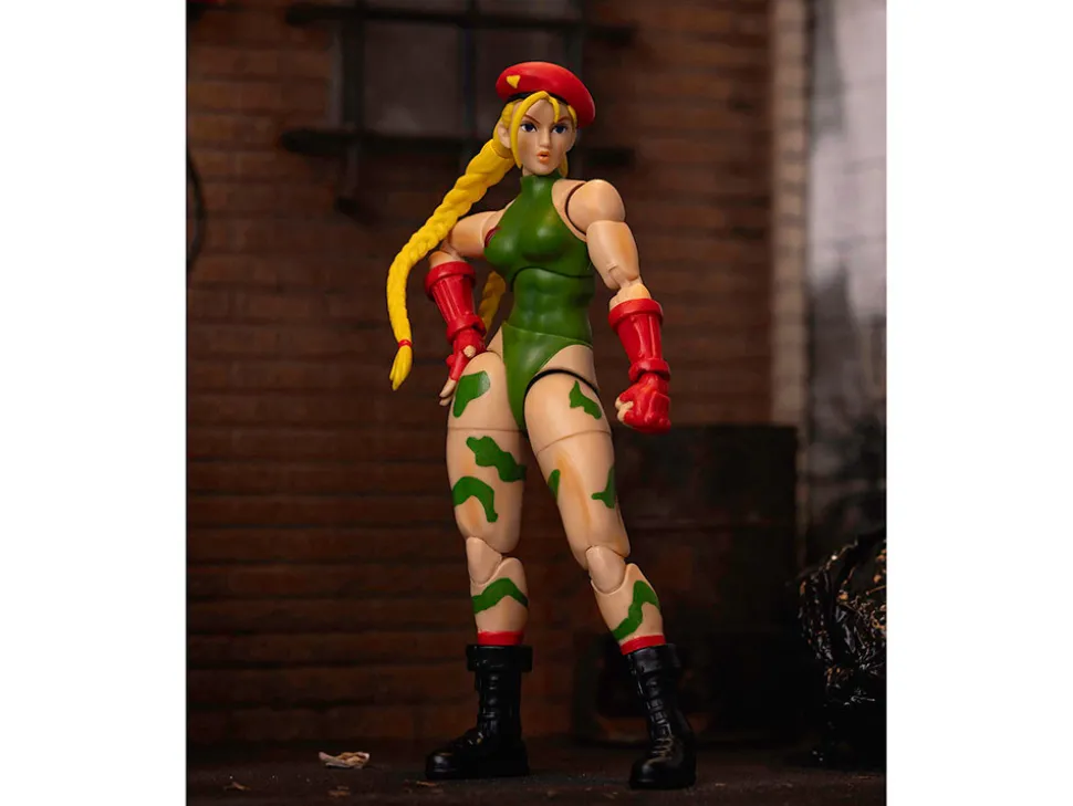 Cammy 6" Moveable Figure with Accessories and Alternate Head and Hands "Ultra Street Fighter II: The Final Challengers" (2017) Video Game Model by Jada
