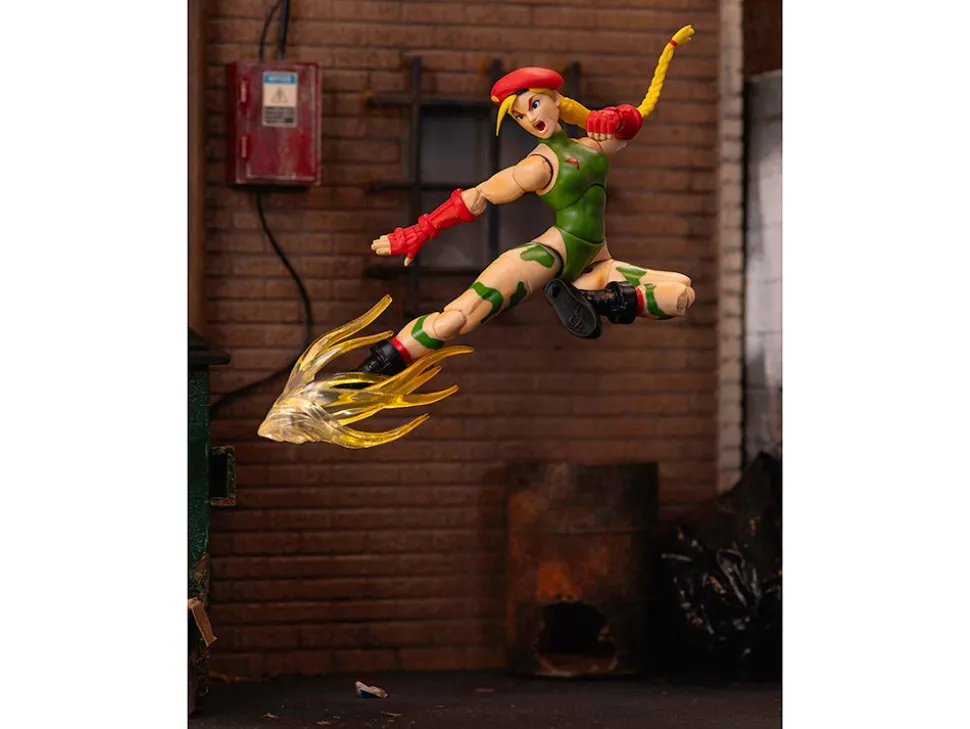 Cammy 6" Moveable Figure with Accessories and Alternate Head and Hands "Ultra Street Fighter II: The Final Challengers" (2017) Video Game Model by Jada
