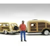 Campers Figure 1 1/24 Scale Models American Diorama 76434