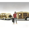 Campers Figure 4 1/18 Scale Models American Diorama 76337