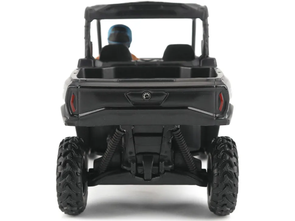 Can-Am Commander XT 1000R Matt Black with Driver Figure 1/32 Diecast Model by BRP Models