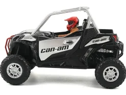 Can-Am Maverick Sport XXC 1000R Silver Metallic and Black with Driver Figure 1/32 Diecast Model by BRP Models