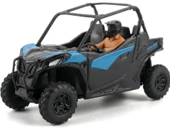 Can-Am Maverick Trail DPS 1000 Blue and Black with Driver Figure 1/32 Diecast Model by BRP Models