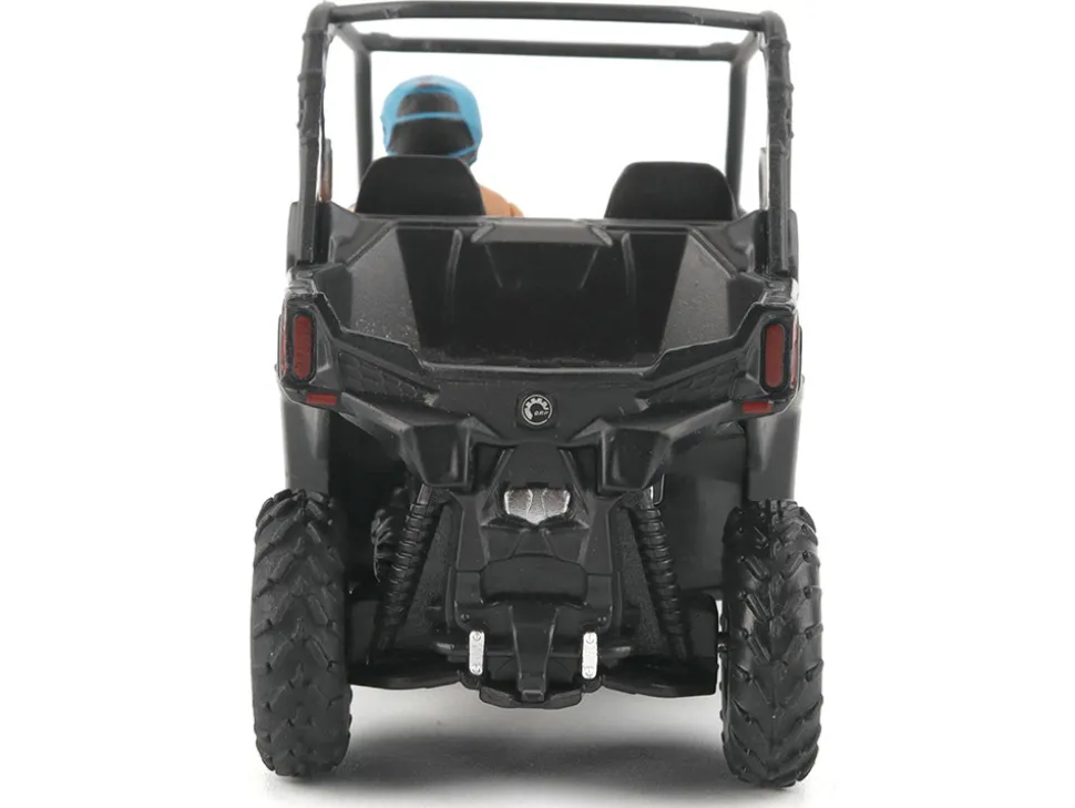 Can-Am Maverick Trail DPS 1000 Matt Black with Driver Figure 1/32 Diecast Model by BRP Models