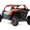 Can-Am Maverick X3 X RS Turbo RR Chalk Gray and Magma Red with Driver Figure 1/32 Diecast Model by BRP Models