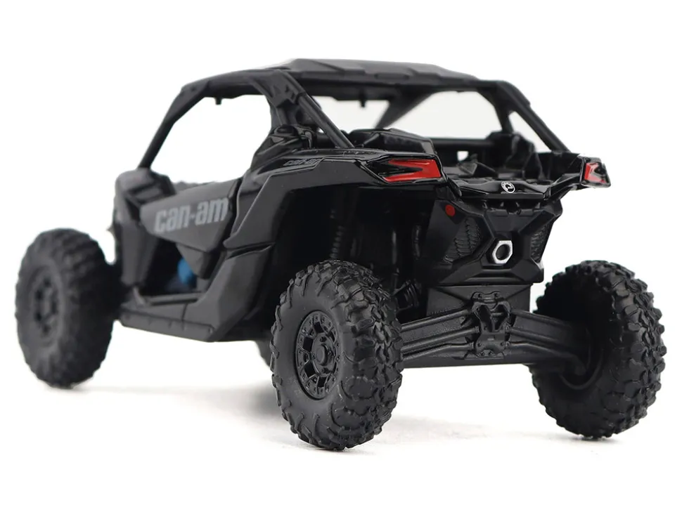 Can-Am Maverick X3 X RS Turbo RR Triple Black with Driver Figure 1/32 Diecast Model by BRP Models