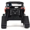 Can-Am Maverick X3 X RS Turbo RR Winter Version Chalk Gray and Magma Red with Driver Figure 1/32 Diecast Model by BRP Models
