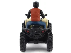 Can-Am Renegade X MR 1000R ATV Desert Tan with Driver Figure 1/32 Diecast Model by BRP Models