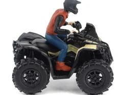 Can-Am Renegade X MR 1000R ATV Desert Tan with Driver Figure 1/32 Diecast Model by BRP Models