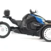 Can-Am Ryker Rally 3-Wheel Motorcycle Galactic Blue and Black 1/32 Diecast Model by BRP Models