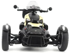 Can-Am Ryker Rally 3-Wheel Motorcycle Sand Storm and Black 1/12 Diecast Model by BRP Models