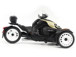 Can-Am Ryker Rally 3-Wheel Motorcycle Sand Storm and Black 1/12 Diecast Model by BRP Models