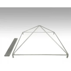 Canopy Accessory Set Blue Red 1 Chrome Frame 1/24 Scale Models American Diorama 77587