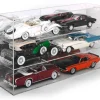 6 Car Acrylic Display Show Case 1/18 Scale Models Auto World AWDC015