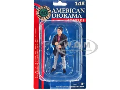 Car Meet 3 Figure 3 1/18 Scale Models American Diorama 76328