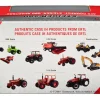 Case AFS Connect Steiger 580 Quadtrac Tractor Tracks Red Case IH Agriculture Prestige Collection 1/64 Diecast Model ERTL TOMY 44234