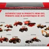 Case AFS Connect Steiger 580 Tractor Dual Wheels Red Case IH Agriculture Prestige Collection Series 1/64 Diecast Model ERTL TOMY 44235V