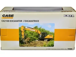 Case CX210D Excavator Orange Gray Case Construction 1/50 Diecast Model ERTL TOMY 44230